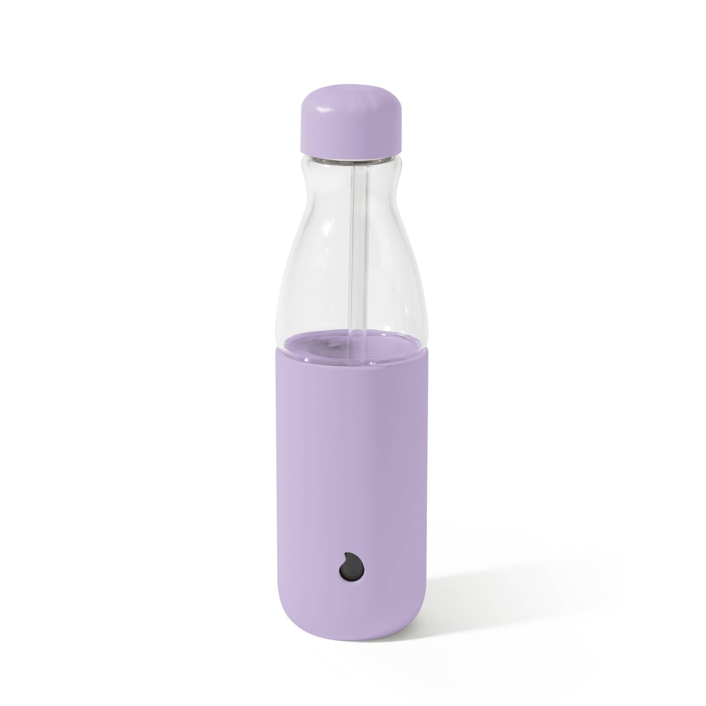 glass-original-bottle-18oz-q4 18oz_Lilac_Purple_Glass_Original_Bottle_Front_Cap_On_Straw_In.jpg