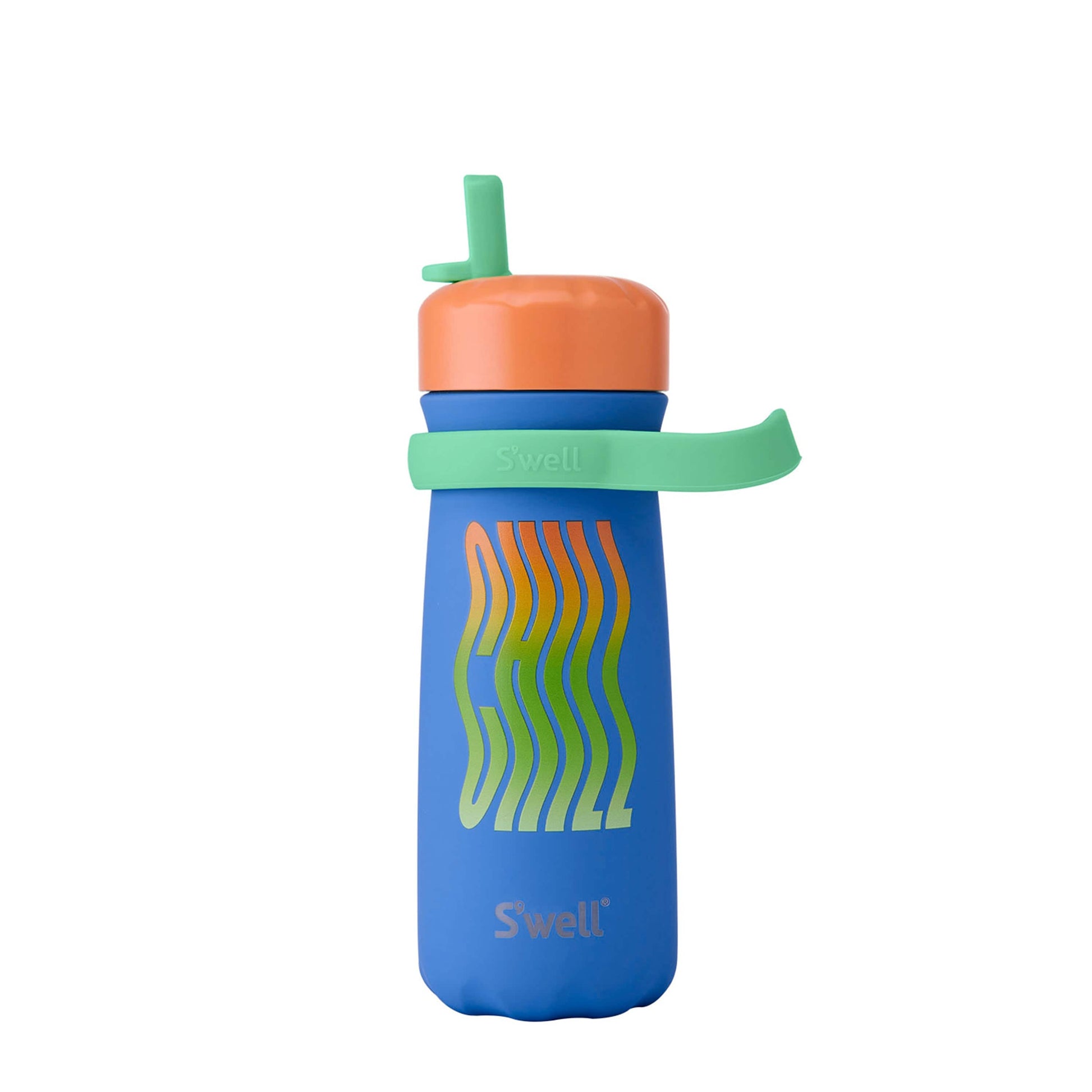 traveler-with-flip-straw-lid-16oz-m5 Swell-Kids-Water-Bottle-Traveler-16oz-Blue-Chill-Front-Lid-Up.jpg